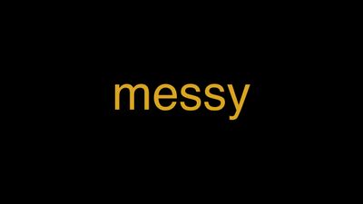 Meaning of Messy in Hindi - हिंदी में मतलब | Wrytin