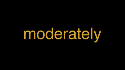 Meaning of Moderately in Hindi - हिंदी में मतलब | Wrytin