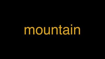 Meaning of Mountain in Hindi - हिंदी में मतलब | Wrytin