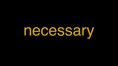 Meaning of Necessary in Hindi - हिंदी में मतलब | Wrytin