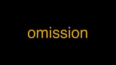 Meaning of Omission in Hindi - हिंदी में मतलब | Wrytin