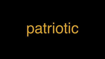 Meaning of Patriotic in Hindi - हिंदी में मतलब | Wrytin