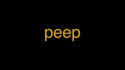 Meaning of Peep in Hindi - हिंदी में मतलब | Wrytin