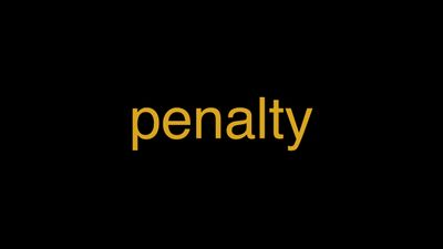 Meaning of Penalty in Hindi - हिंदी में मतलब | Wrytin