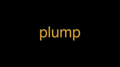 Meaning of Plump in Hindi - हिंदी में मतलब | Wrytin