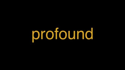 Meaning of Profound in Hindi - हिंदी में मतलब | Wrytin