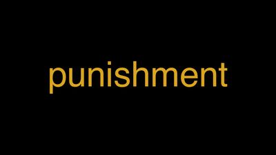 Meaning of Punishment in Hindi - हिंदी में मतलब | Wrytin