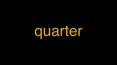 Meaning of Quarter in Hindi - हिंदी में मतलब | Wrytin