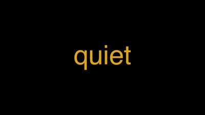Meaning of Quiet in Hindi - हिंदी में मतलब | Wrytin