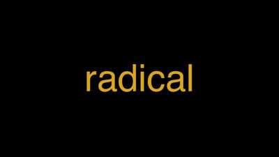 Meaning of Radical in Hindi - हिंदी में मतलब | Wrytin