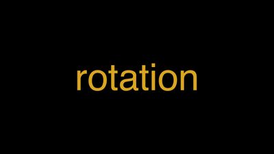 Meaning of Rotation in Hindi - हिंदी में मतलब | Wrytin