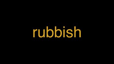 Meaning of Rubbish in Hindi - हिंदी में मतलब | Wrytin