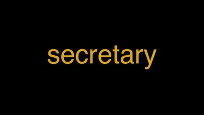 Meaning of Secretary in Hindi - हिंदी में मतलब | Wrytin