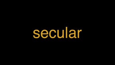 Meaning of Secular in Hindi - हिंदी में मतलब | Wrytin
