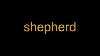 Meaning of Shepherd in Hindi - हिंदी में मतलब | Wrytin