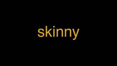 Meaning of Skinny in Hindi - हिंदी में मतलब | Wrytin