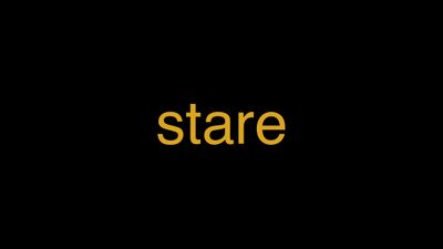Meaning of Stare in Hindi - हिंदी में मतलब | Wrytin