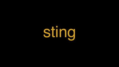 Meaning of Sting in Hindi - हिंदी में मतलब | Wrytin