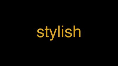 Stylish meaning in Hindi 