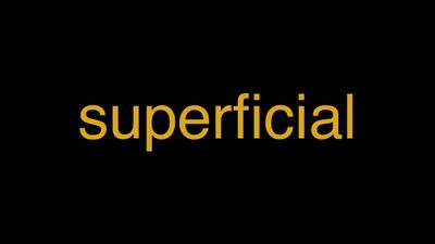 Meaning of Superficial in Hindi - हिंदी में मतलब | Wrytin