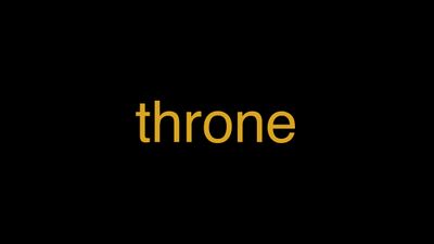 Meaning of Throne in Hindi - हिंदी में मतलब | Wrytin