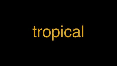 Meaning of Tropical in Hindi - हिंदी में मतलब | Wrytin