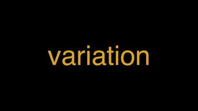 Meaning of Variation in Hindi - हिंदी में मतलब | Wrytin