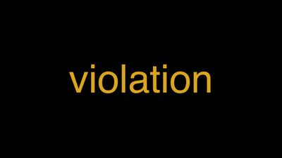 Meaning of Violation in Hindi - हिंदी में मतलब | Wrytin