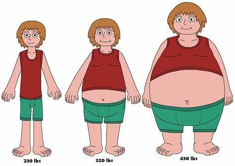 Obesity due to junk food